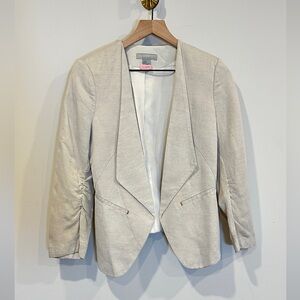 H&M Linen Blend Blazer  Size 8 Great Condition
